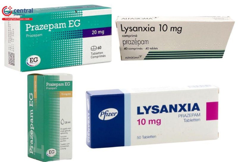 Prazepam, Clonazepam, Oxazepam, Rohypnol - 01