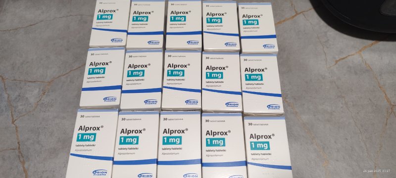 Alprazolam (Alprox), Zolpidem, Estazolam. Uczciwie - 01
