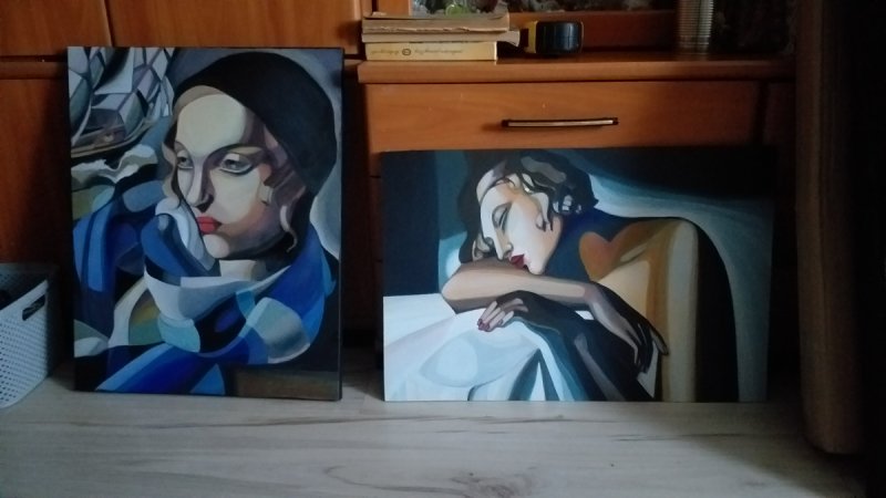 Sprzedam różne interepretacje obrazów Tamary Ł.