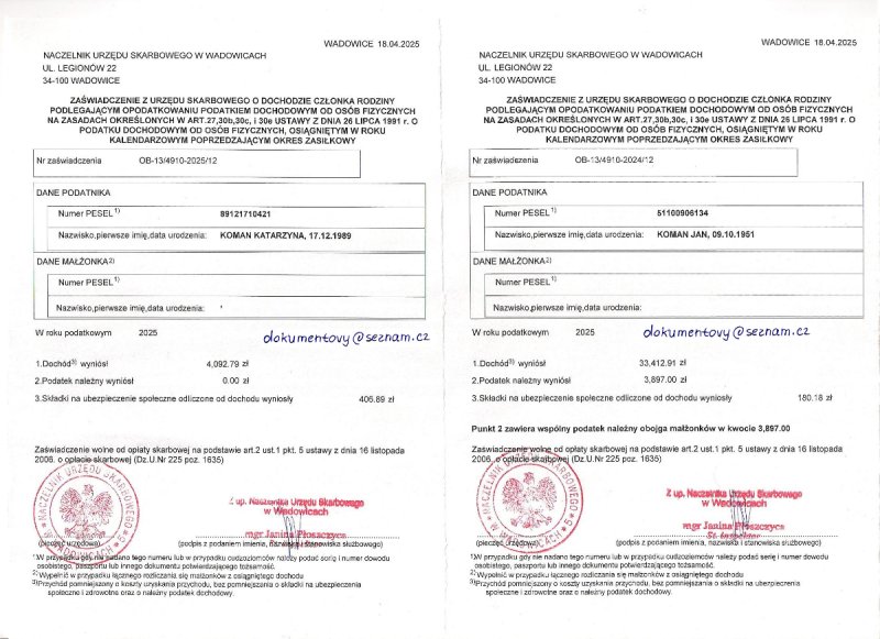 Wypis Szpitalny, Karta Informacyjna, Upoważnienia - 03