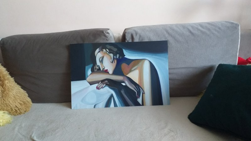 Sprzedam obraz Śpiąca tamara Łempicka