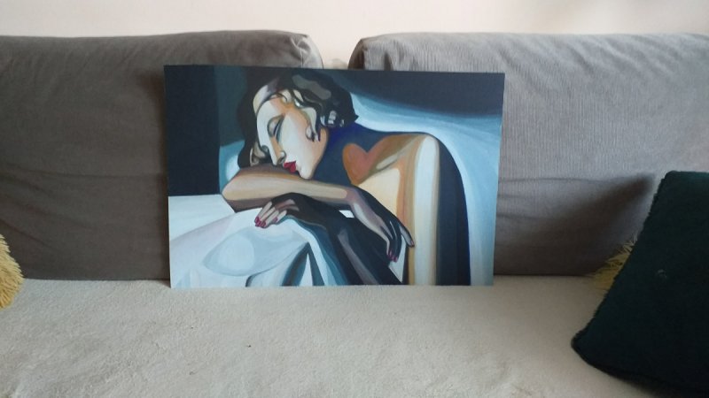 Sprzedam obraz Śpiąca tamara Łempicka - 01