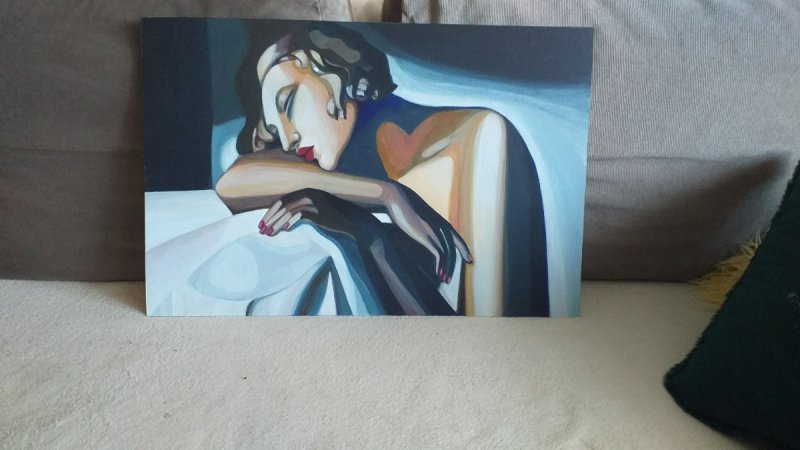 Sprzedam obraz Śpiąca tamara Łempicka - 03