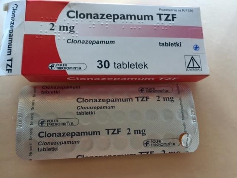 Clonazepamum TZF, 2 mg, tabletki, 30 szt Więcej: