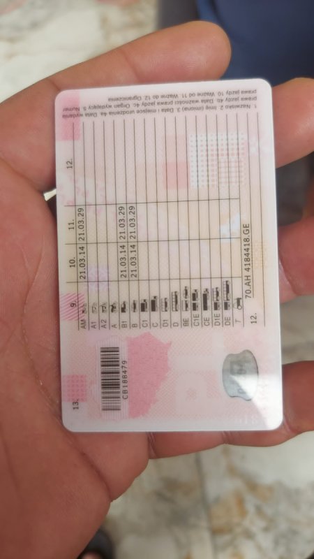 Prawdziwe prawo jazdy i paszport - 01