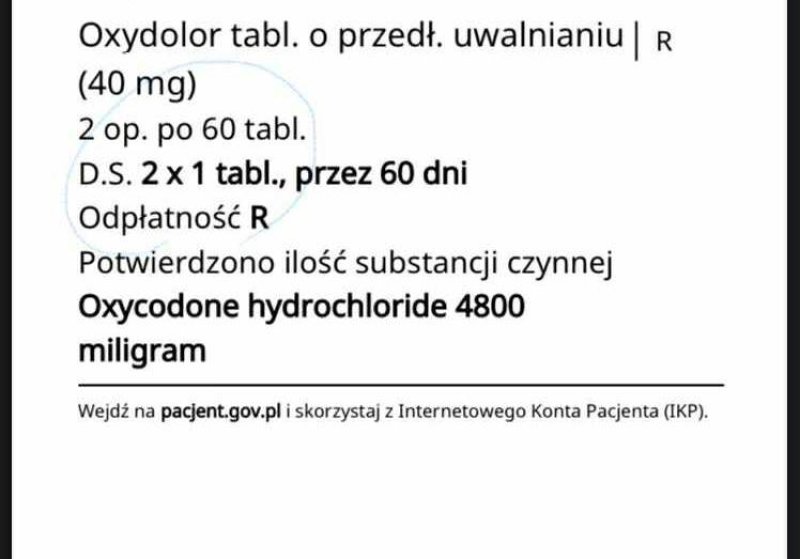Oxydolor 40 - 01 Oxydolor 40 - 01