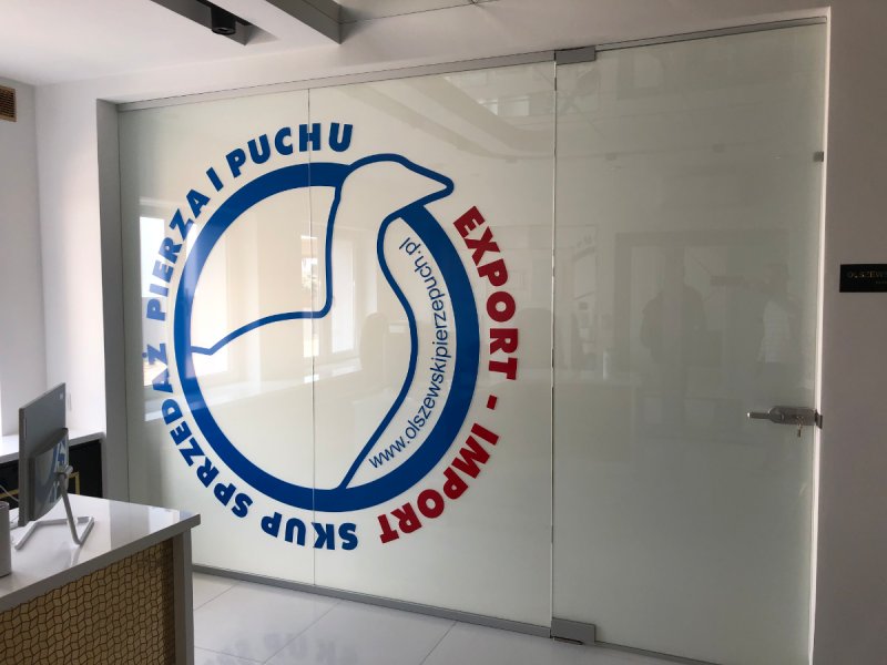 Folia inteligentna na szkle, ścianki działowe - 01