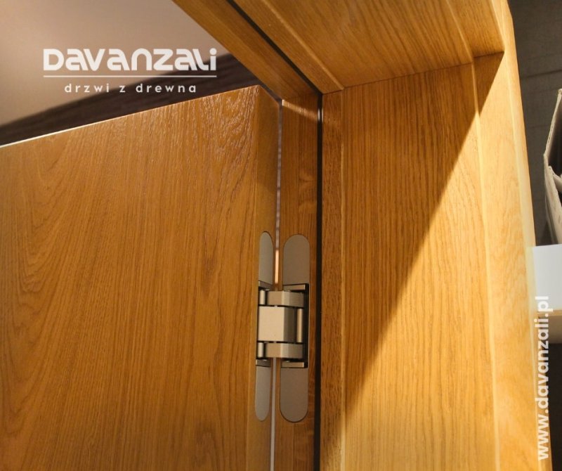 Producent drzwi drewnianych wewnętrzne DĘBOWE - 01