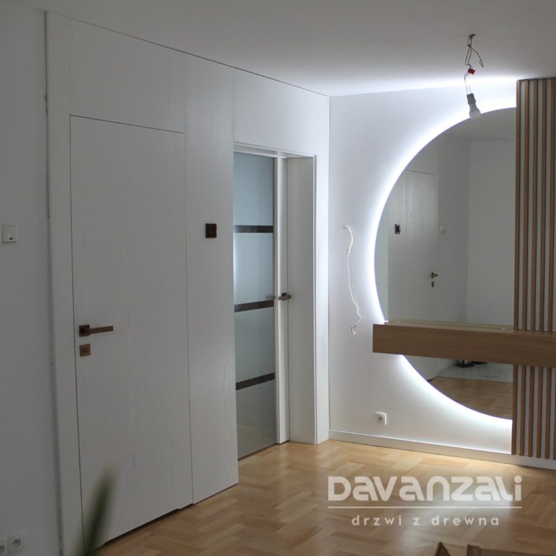 Producent drzwi drewnianych wewnętrzne DĘBOWE - 03