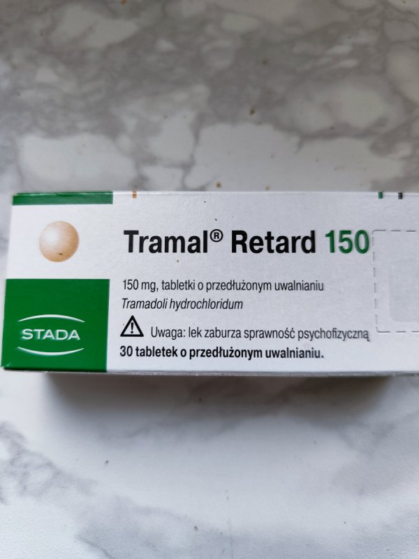 Spszedam Tramal retard 2op po 150mg - 01 Spszedam Tramal retard 2op po 150mg - 01