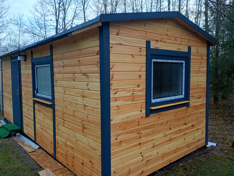 Dom domek drewniany całoroczny ocieplenie holender - 02