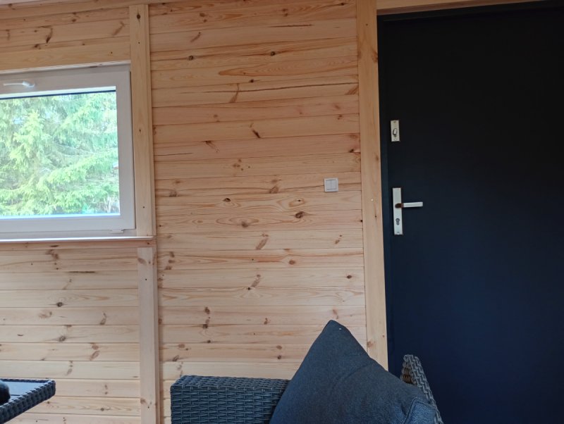 Dom domek drewniany całoroczny ocieplenie holender - 03