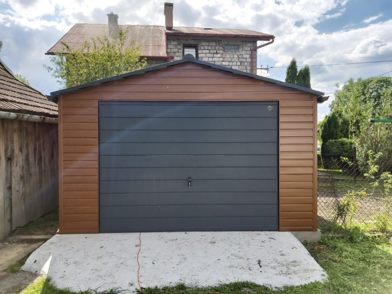 Garaże drewnopodobne, AKRYLOWE - 03