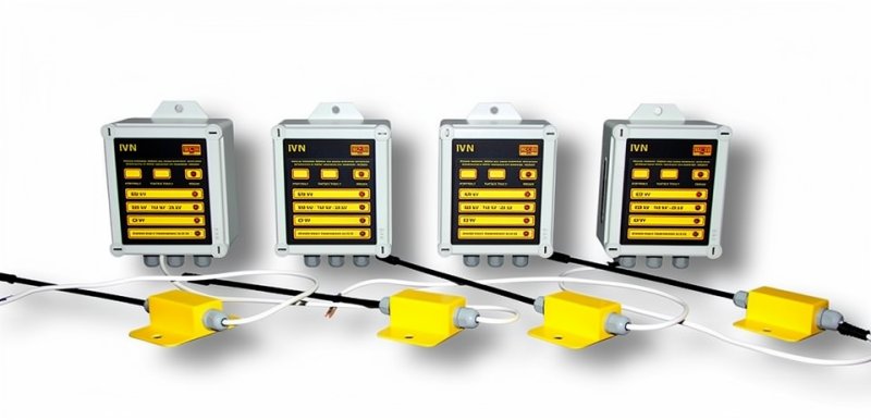 Sygnalizator czujnika wysokiego napięcia żuraw - 04