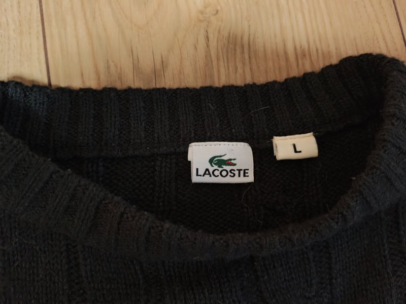 Oddam sweter LACOSTE roz. L - 02 Oddam sweter LACOSTE roz. L - 02