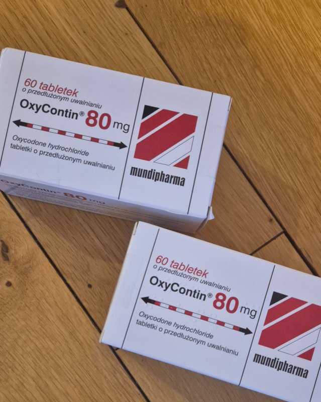 Oxycontin oksykodon 80 mg oryginalny polska apteka