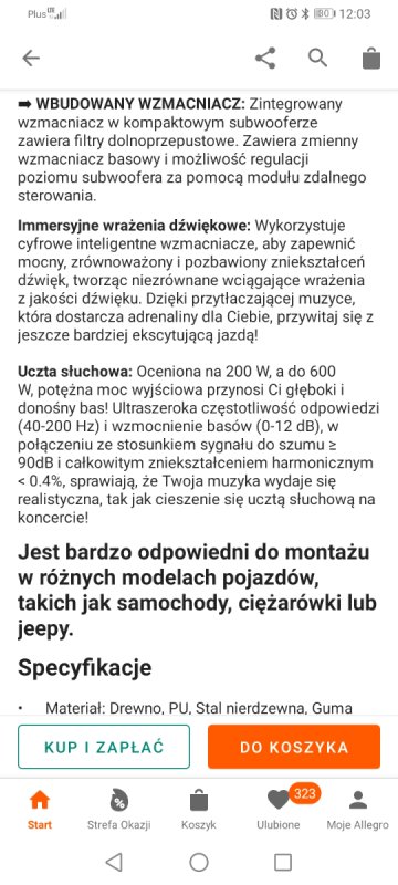 Subwoofer slim - 02 Subwoofer slim - 02