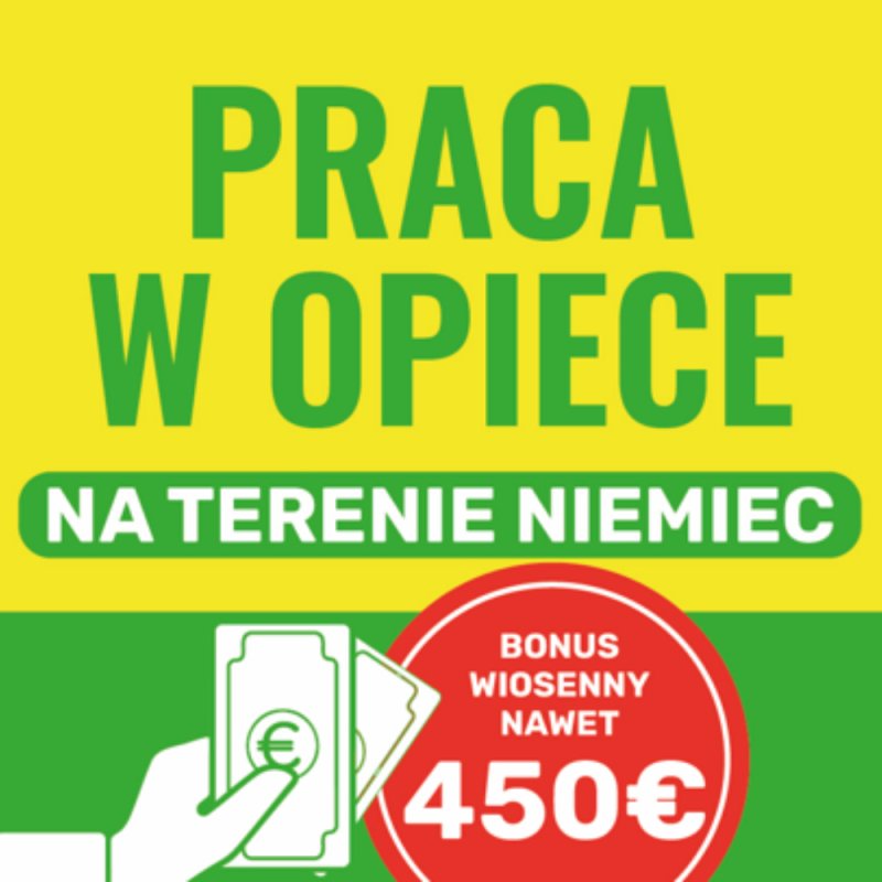 Zatrudnimy opiekuna do seniora / NIEMCY