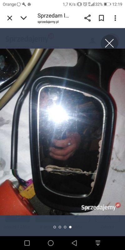 Sprzedam lusterko prawe I lewe Skoda Renault