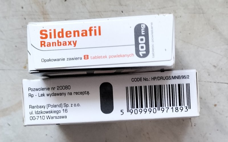 Viagra100MG,Sildenafil RANBAXY to Potencja i wzwód - 01