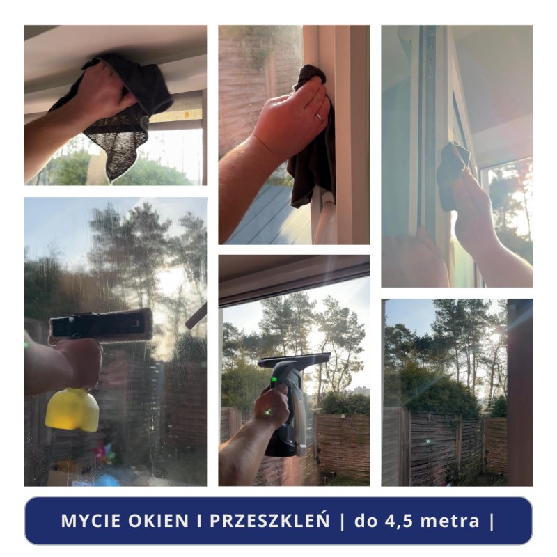 Mycie okien i przeszkleń. Poznań. Firmy i Domy.