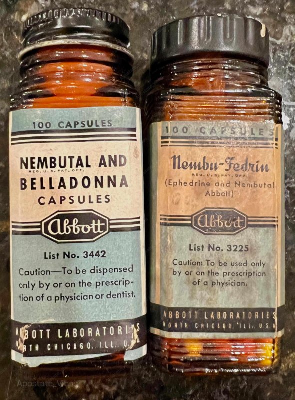 Cyanide, cyanide, cyanide, cyanide , nembutal