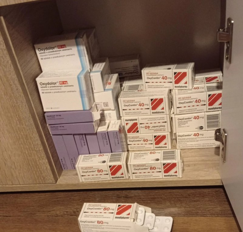 Ritalin, Tramal, Rivotril galenika, OxyCotin 80mg