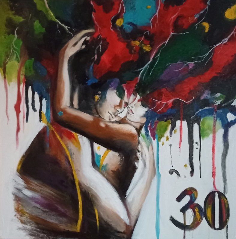 Malarstwo Abstrakcyjne Na Zamówienie - 05