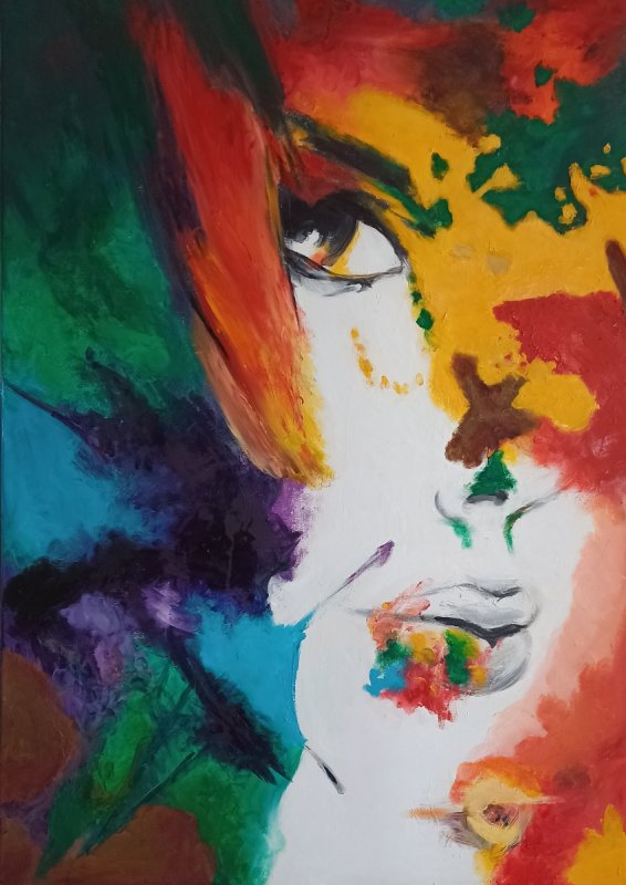 Malarstwo Abstrakcyjne Na Zamówienie - 07