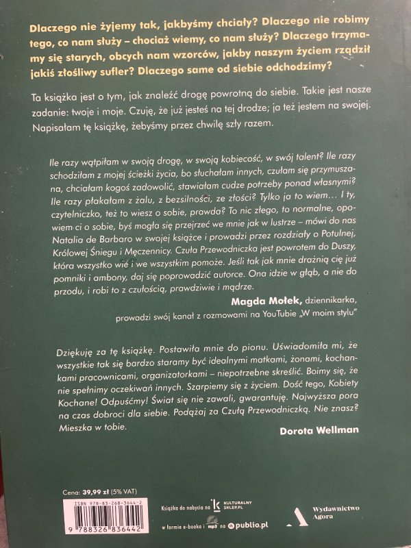 Czuła przewodniczka. Natalia de Barbaro - 01