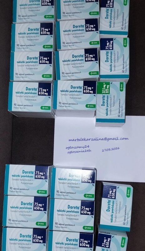 Xanax. Tramal. Oxydolor. Doreta