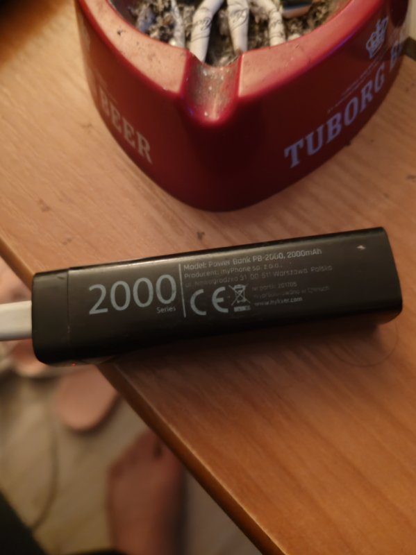 Power bank PB 2000 - 02 Power bank PB 2000 - 02