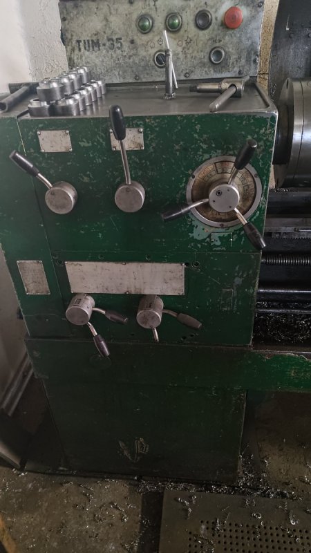 Tokarka Uniwersalna TUM 35 stan bardzo dobry - 01