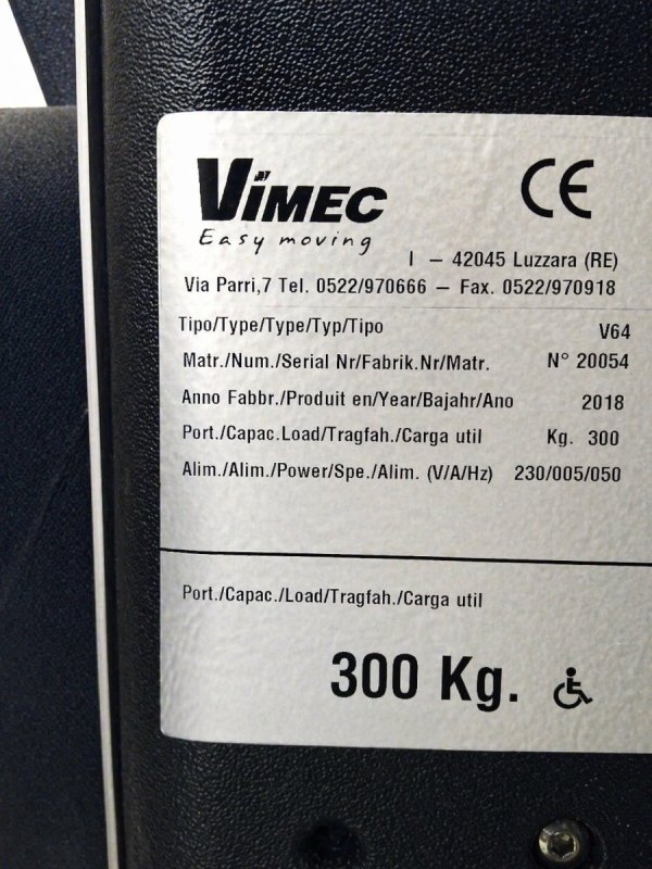 Platforma schodowa dla niepełnosprawnych VIMEC - 01