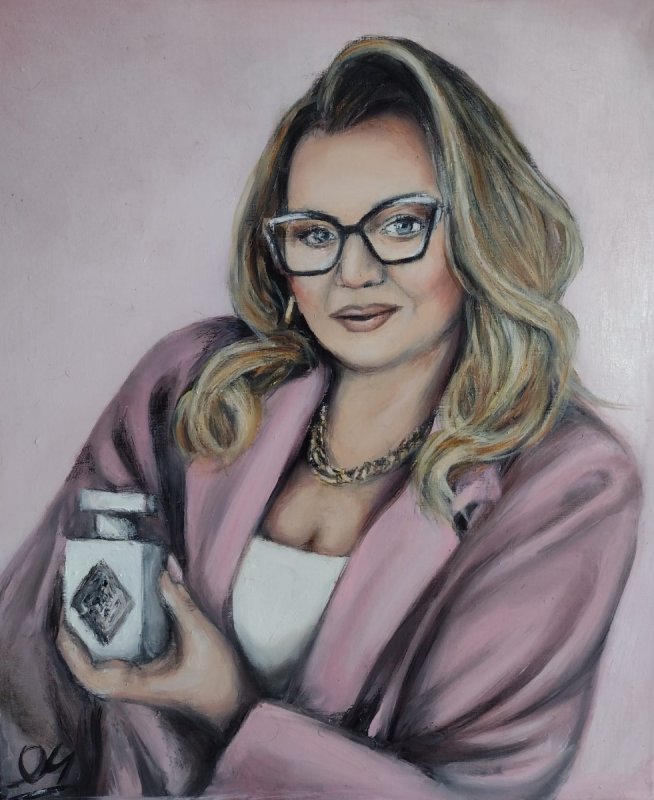 Portrety olejne malowane ze zdjęcia - 01