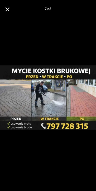 Mycie kostki brukowej - 04
