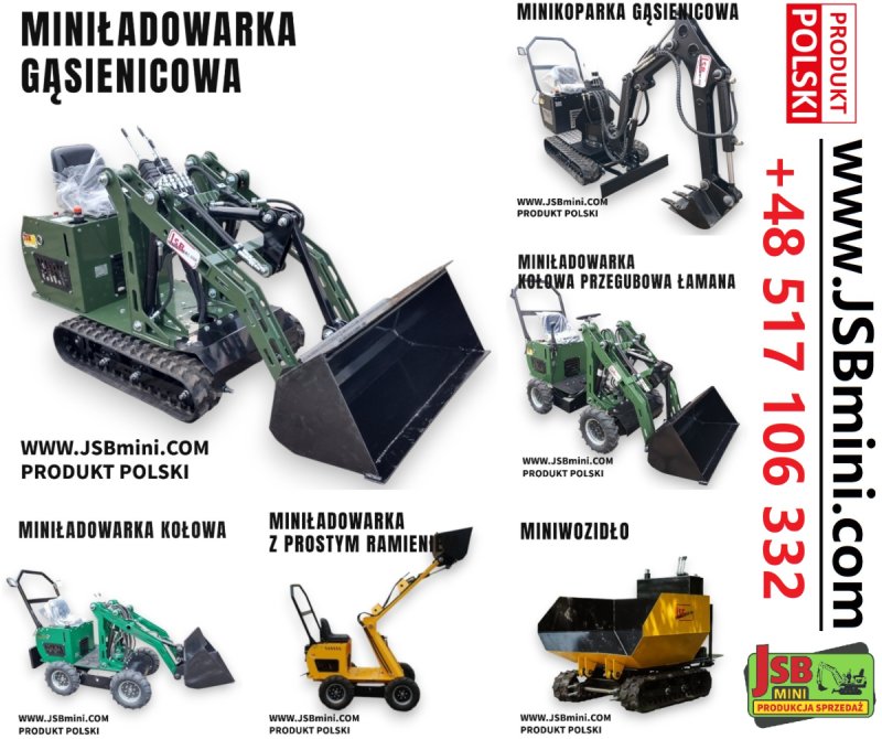 Osprzęt Rolniczy Budowlany Koparki Ładowarki JSB - 02