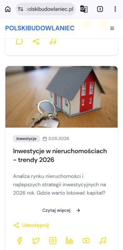 Strona internetowa dla firmy budowlanej - 03
