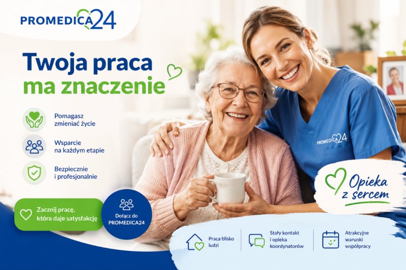 Praca w Opiece senioralnej POLSKA
