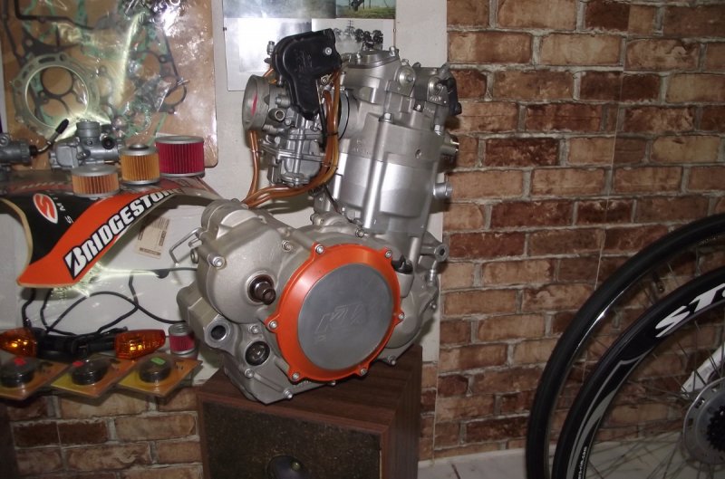 KTM 525/450 exc sx Glowica kpl igla perfekt