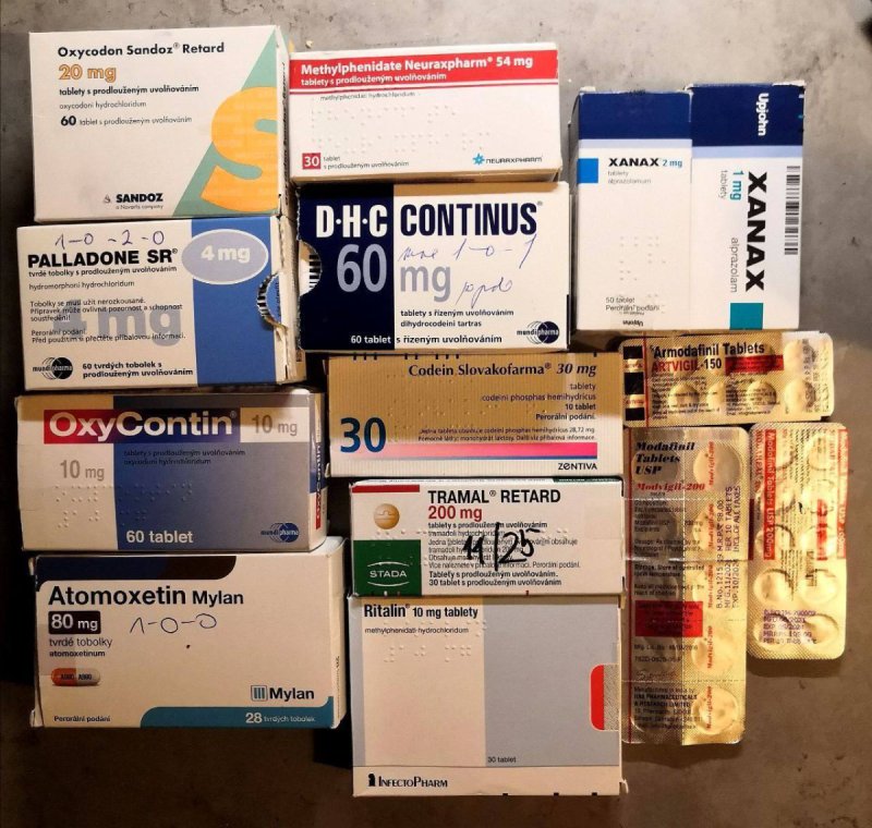 Diazepam,Clonazepam,Zolpidem,Tramal,Oxycontin,Oxyc