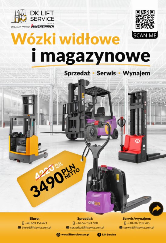 Wózek widłowy czołowy, nowy - 04 Wózek widłowy czołowy, nowy - 04