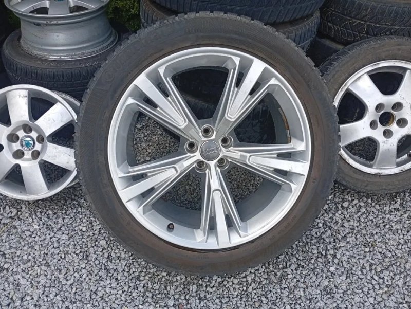 Koła Aluminiowe Audi 21 cali + Opony - 02 Koła Aluminiowe Audi 21 cali + Opony - 02