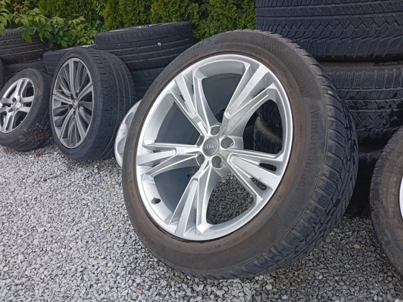 Koła Aluminiowe Audi 21 cali + Opony - 03 Koła Aluminiowe Audi 21 cali + Opony - 03