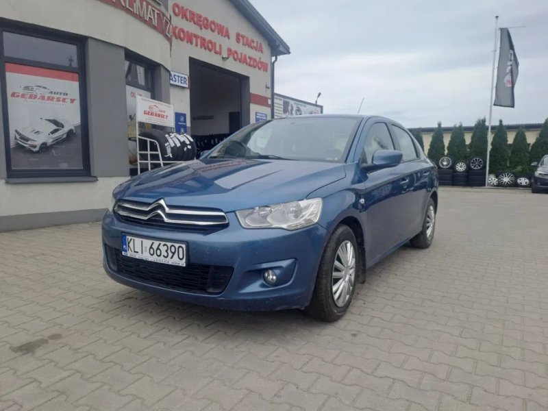 Citroen C Elysee 2013r. 1.2 Benzyna