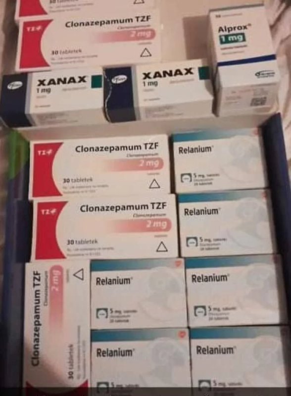 Xanax Clon Diazepam Lorazepam Zolpidem Tramal itp.