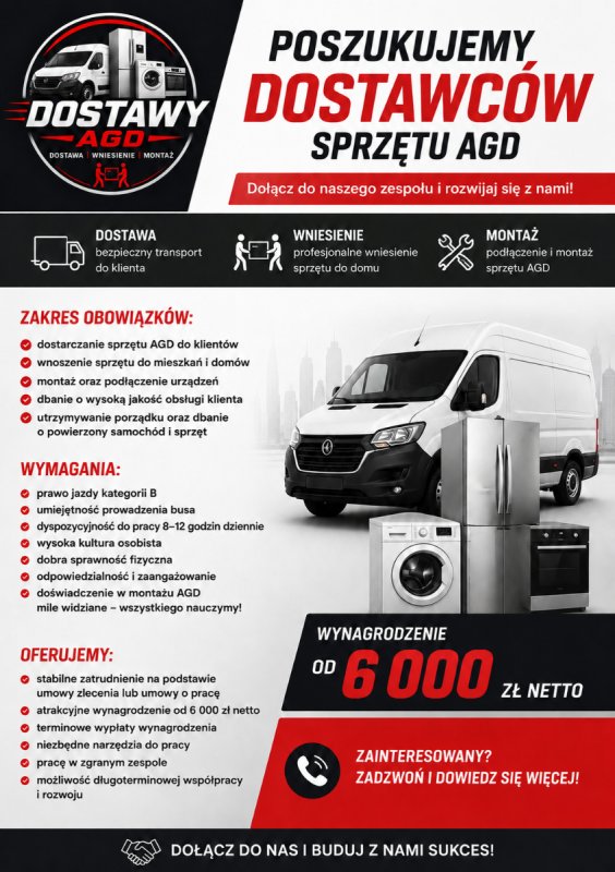 Praca od zaraz
