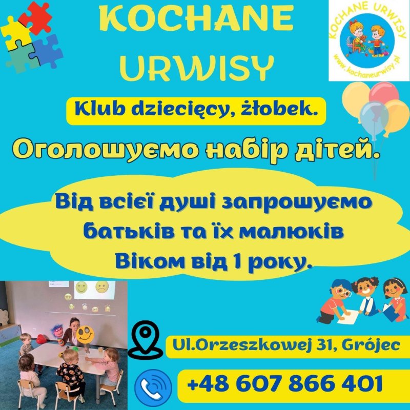 Żłobek Klub Dziecięcy Kochane Urwisy Grójec - 07 Żłobek Klub Dziecięcy Kochane Urwisy Grójec - 07
