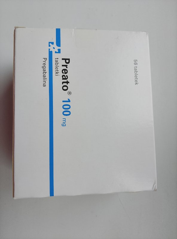 Pregabalina, Preato, 100 mg 56 szt.