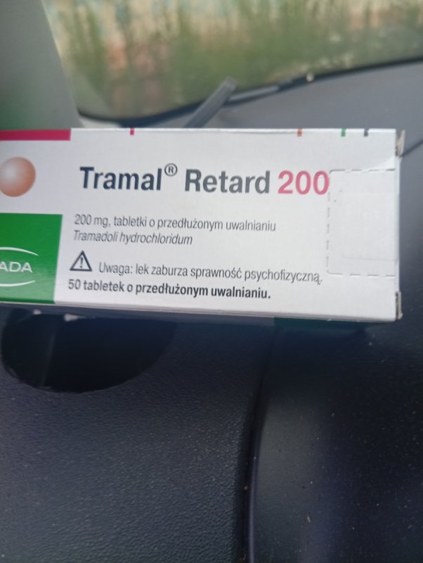 Sprzedam tramal 200mg dwa opakowania